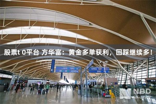股票t 0平台 方华富：黄金多单获利，回踩继续多！