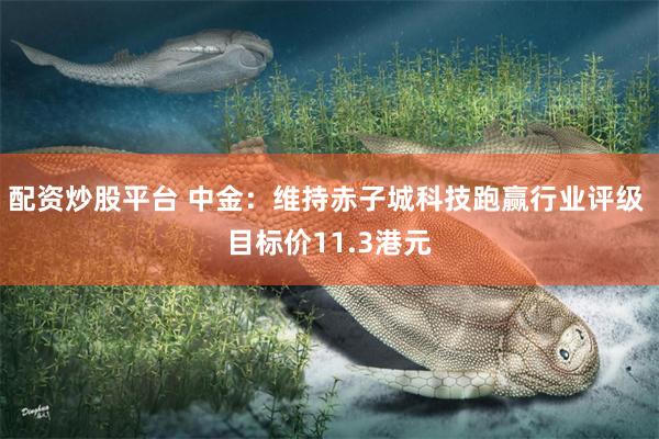 配资炒股平台 中金：维持赤子城科技跑赢行业评级 目标价11.3港元