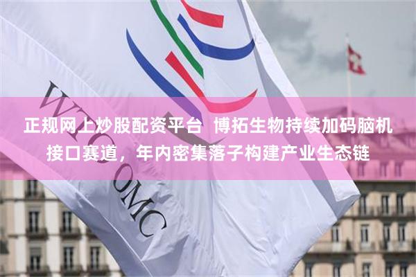 正规网上炒股配资平台  博拓生物持续加码脑机接口赛道，年内密集落子构建产业生态链