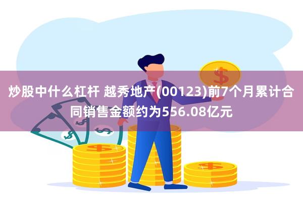 炒股中什么杠杆 越秀地产(00123)前7个月累计合同销售金额约为556.08亿元