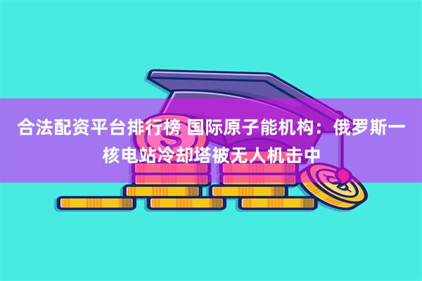 合法配资平台排行榜 国际原子能机构：俄罗斯一核电站冷却塔被无人机击中