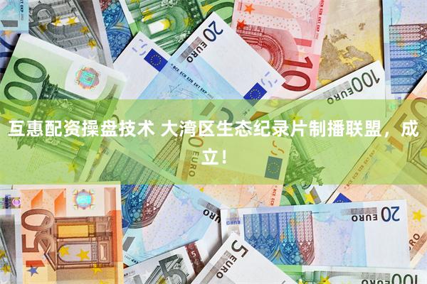 互惠配资操盘技术 大湾区生态纪录片制播联盟，成立！